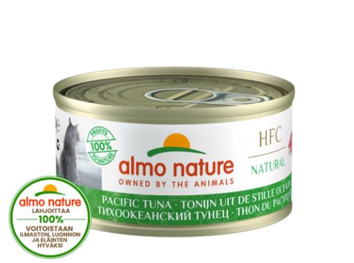 Almo Nature HFC Natural Stillahavstonfisk 70 g våtfoder för katter