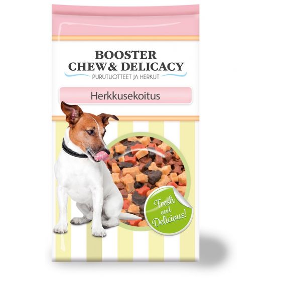 Booster Chew & Delicacy Godismix 200 g för hundar