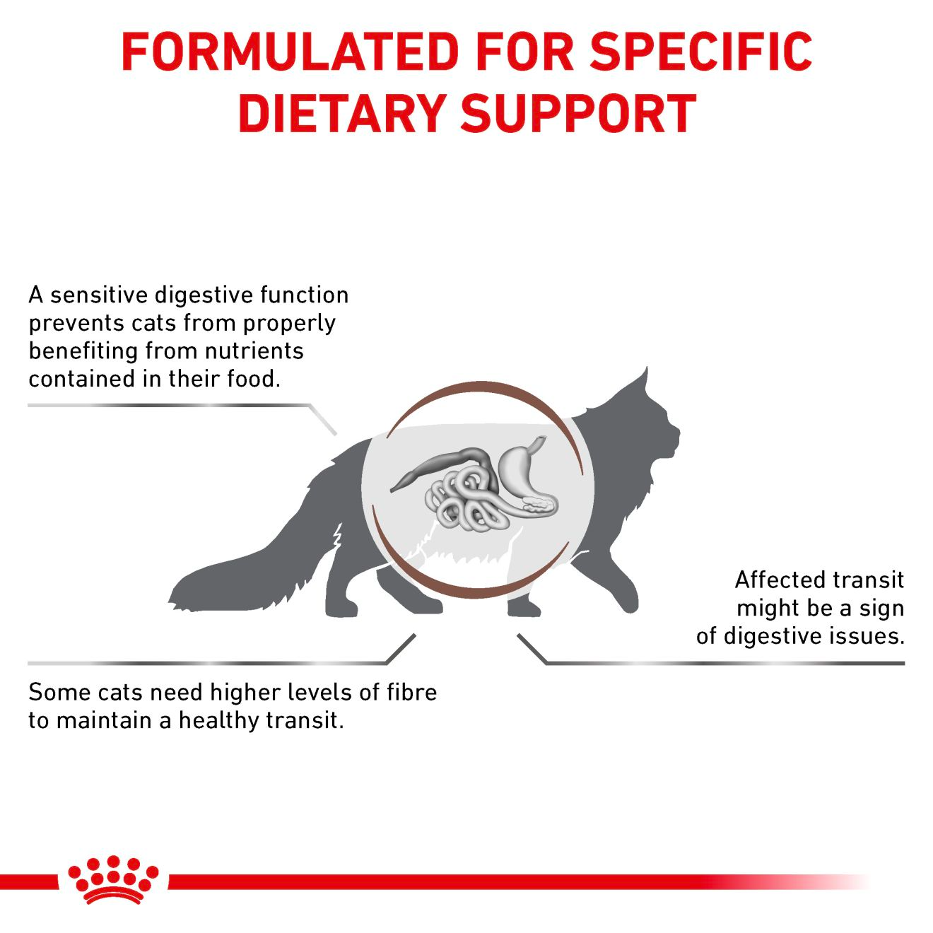 Royal Canin Veterinary Diets Gastrointestinal Fiber Response dry food for cats 2 kg