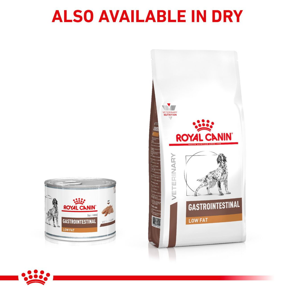 Royal Canin Veterinary Diets Gastrointestinal Low Fat Loaf Can våtfoder för hund 200 g