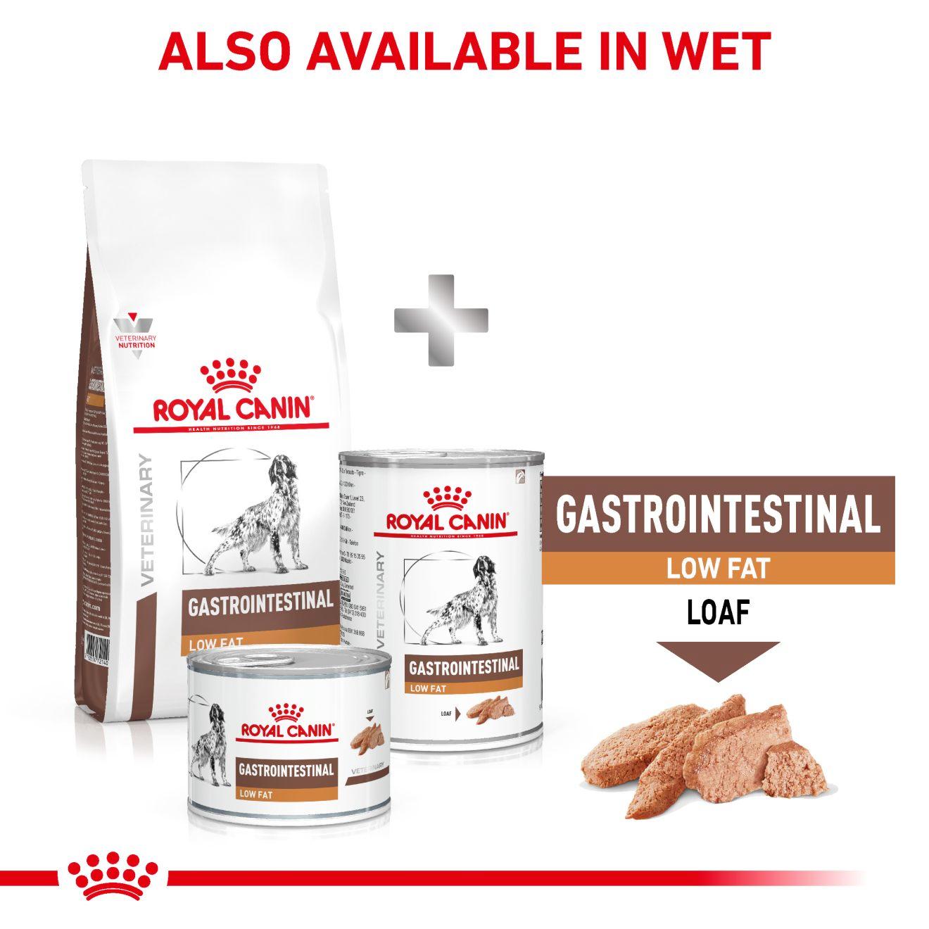 Royal Canin Veterinary Diets Gastrointestinal Low Fat torrfoder för hund 12 kg