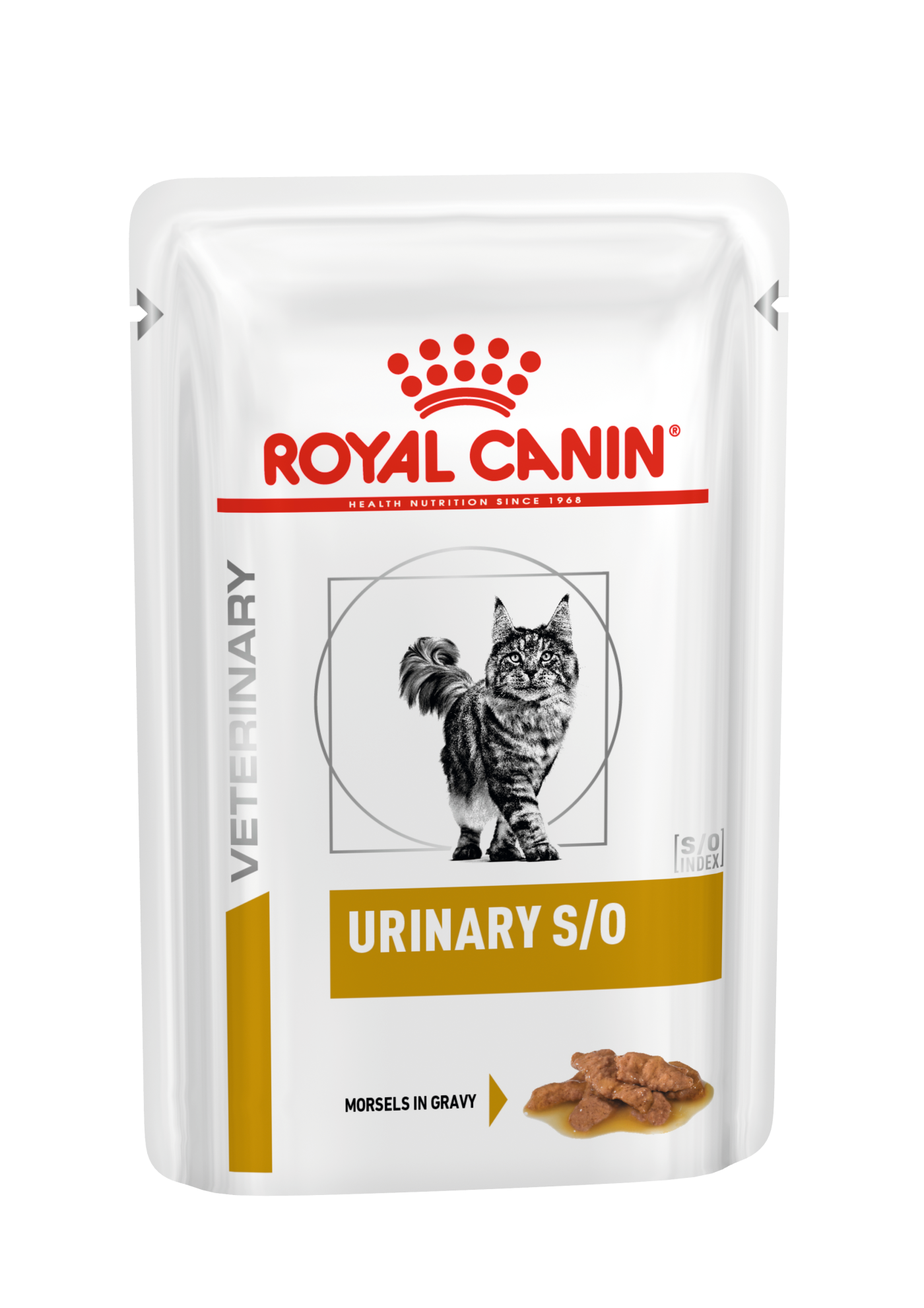 Royal Canin Veterinary Diets Urinary S/O Morcels in Gravy Pouch 12x85g våtfoder för katt