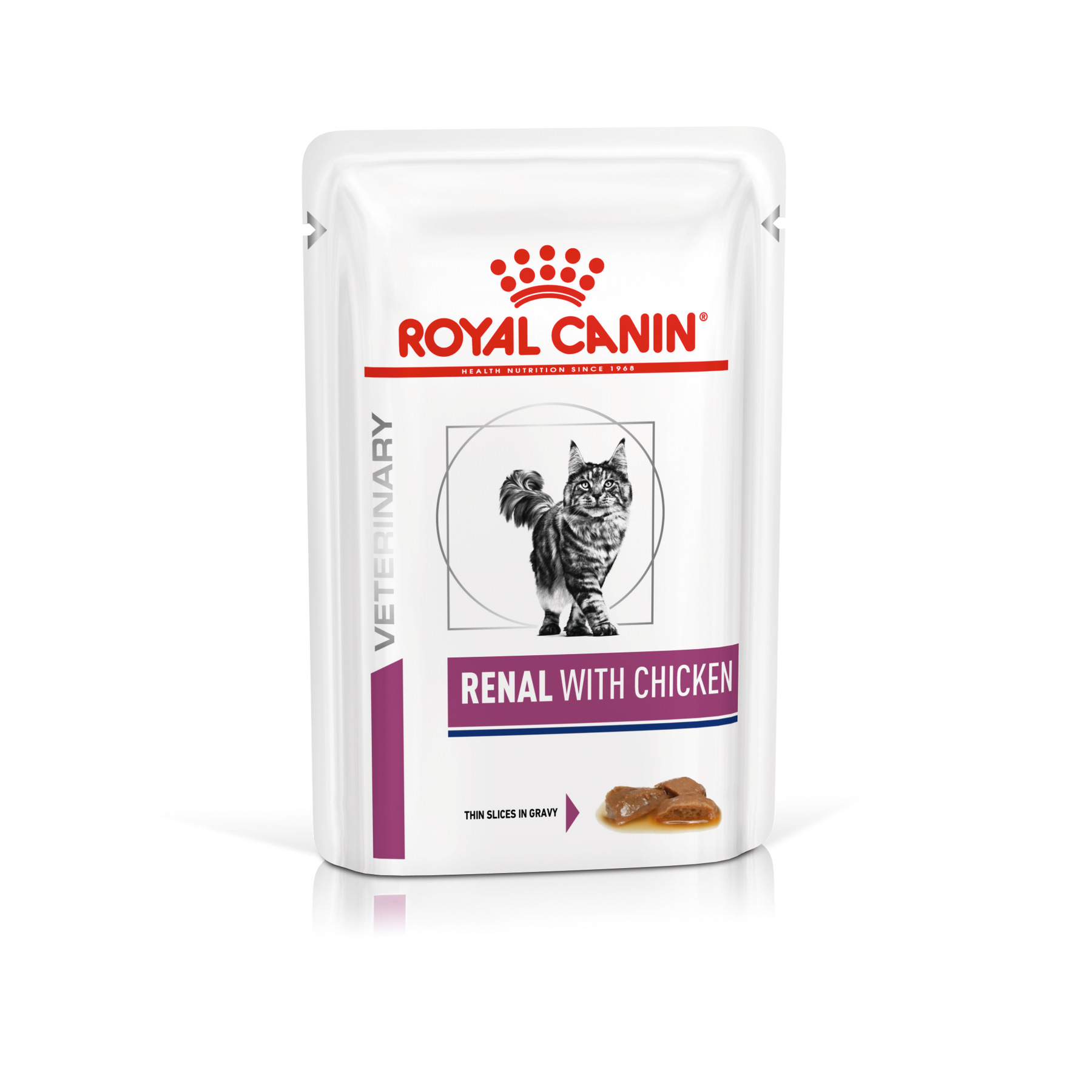 Royal Canin Veterinary Diets Vital Renal Chicken märgtoit kassidele 12 × 85 g MULTIPAKK
