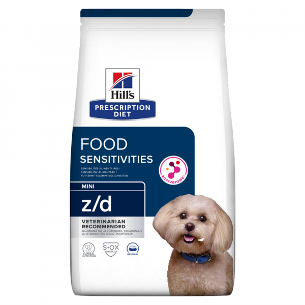 Hill's PRESCRIPTION DIET z/d Mini Food Sensitivities Dry Dog Food 6 kg