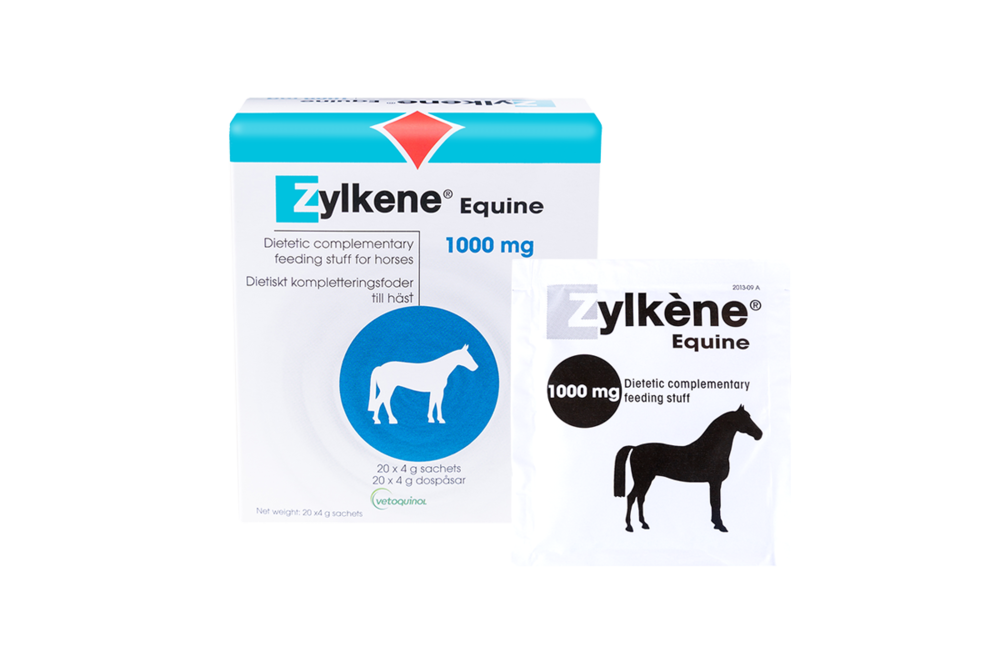 Zylkene Equine 1000 mg rahustav täiendsööt hobustele 20 x 4 g