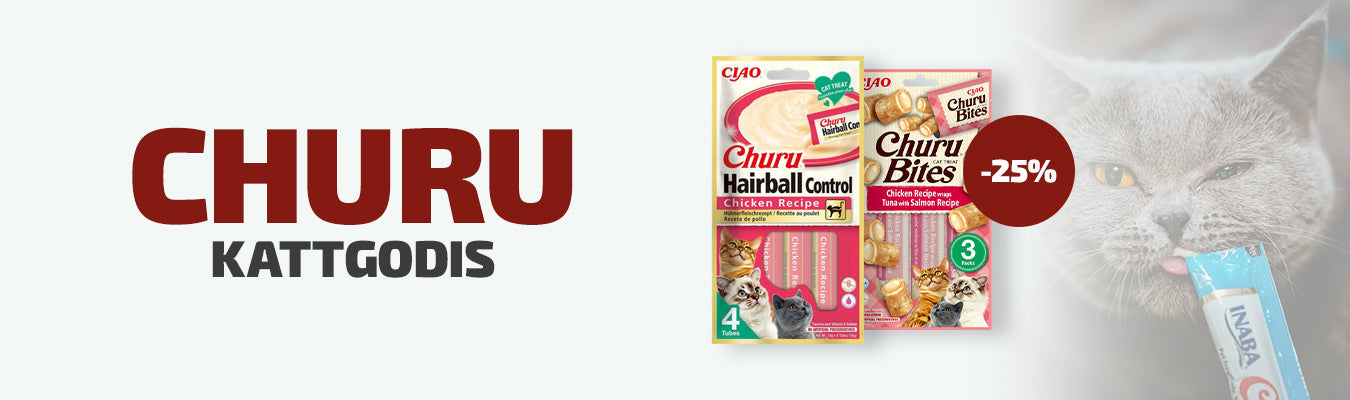 Churu treats for cats -25%