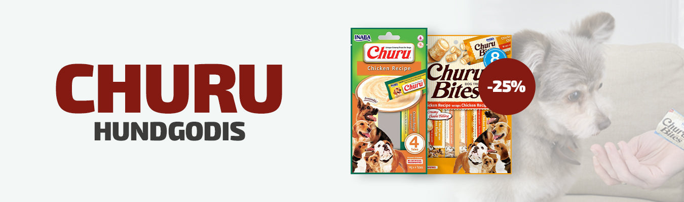 Churu treats for dogs -25%