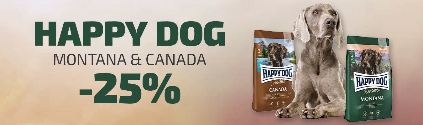 Happy Dog Montana & Canada -25%