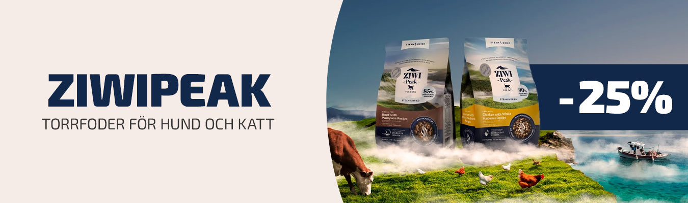 Ziwipeak dry foods -25%