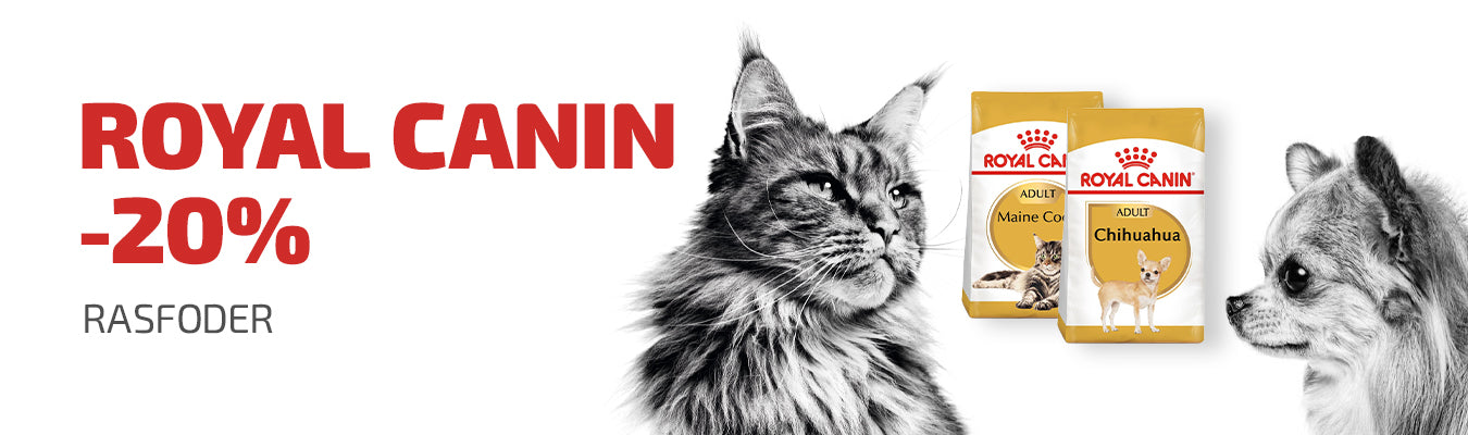 Royal Canin rasfoder -20%