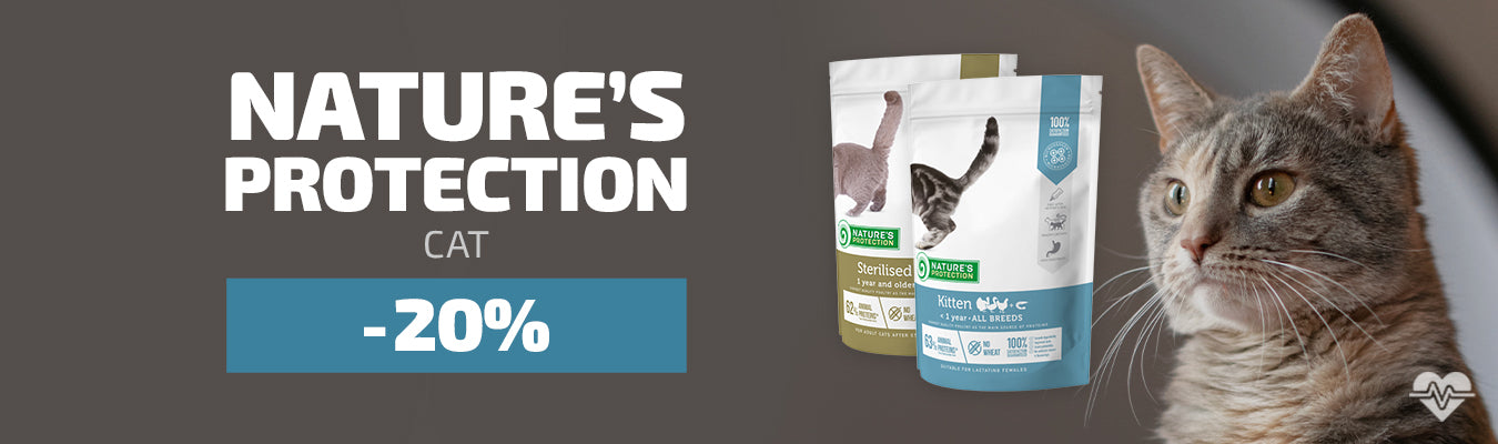 All Nature's Protection cat foods -20 %