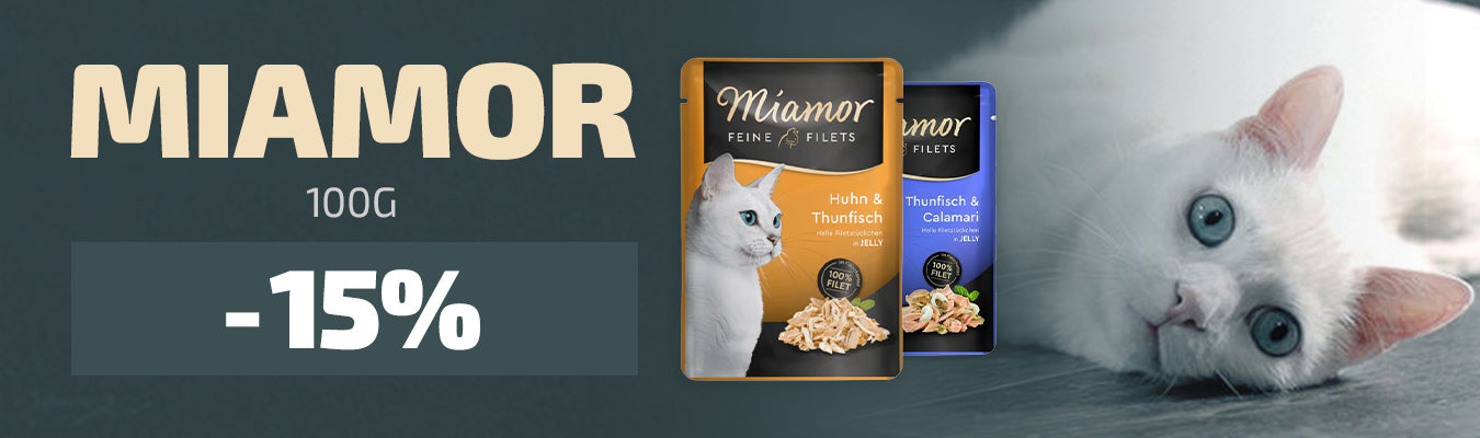 Miamor Feine Filets cat wet food 100g -15%