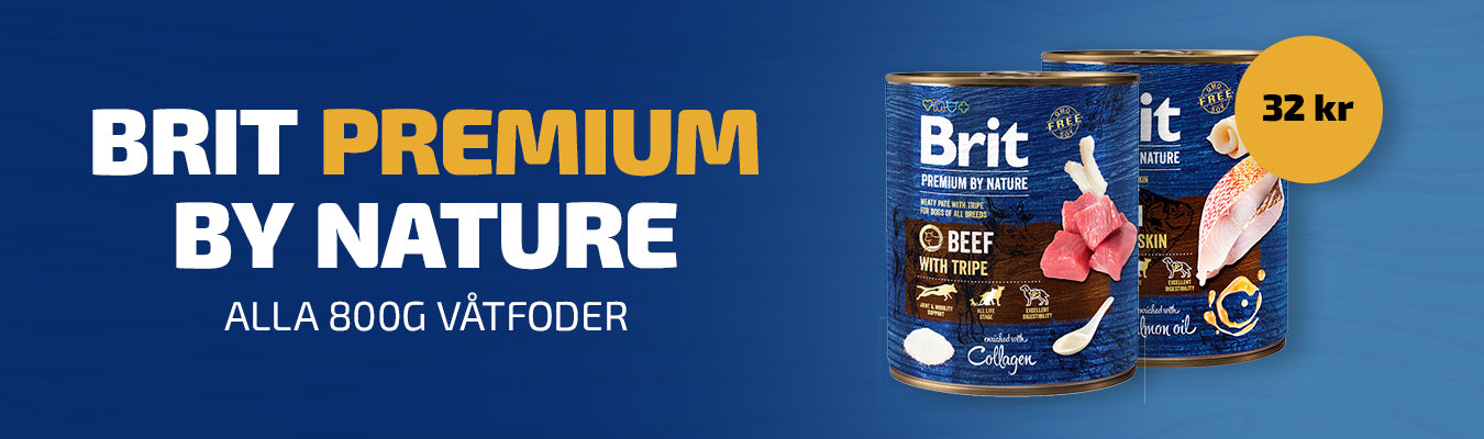 Brit Premium By Nature våtfoder 800g