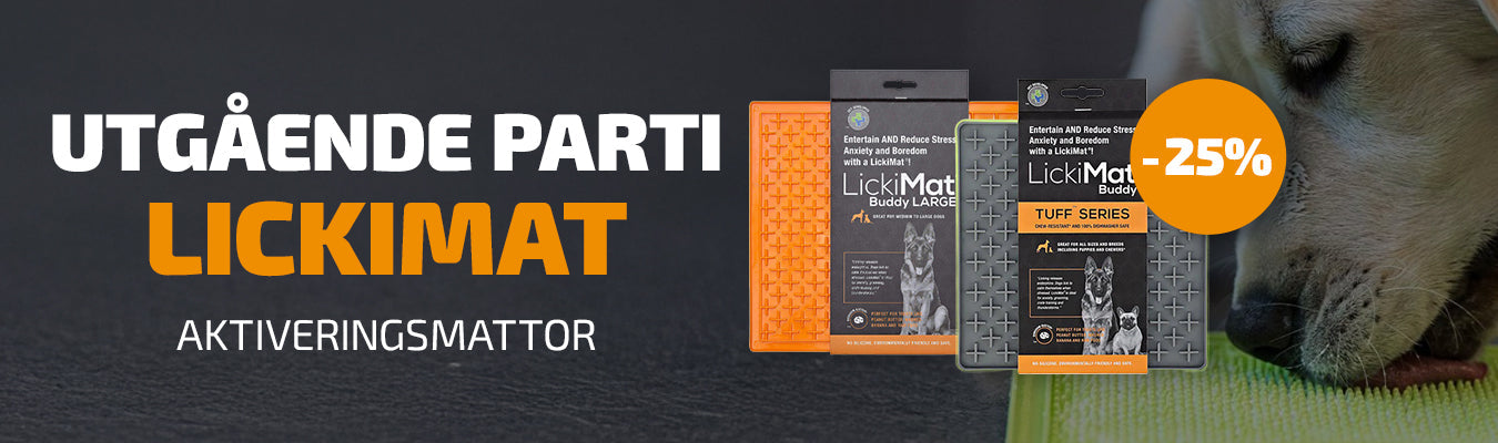 Lickimats utvalda modeller -25%