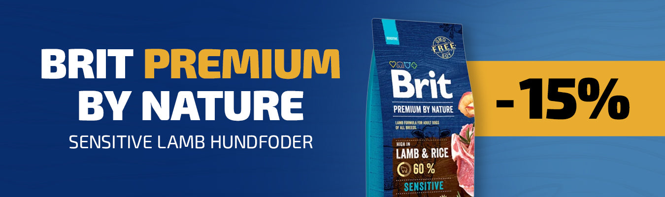 Brit Premium by Nature Sensitive Lamb -15%
