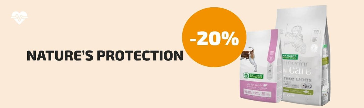 Nature's Protection products for dogs -20%