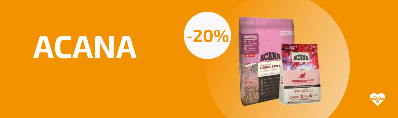 Acana foods -20%