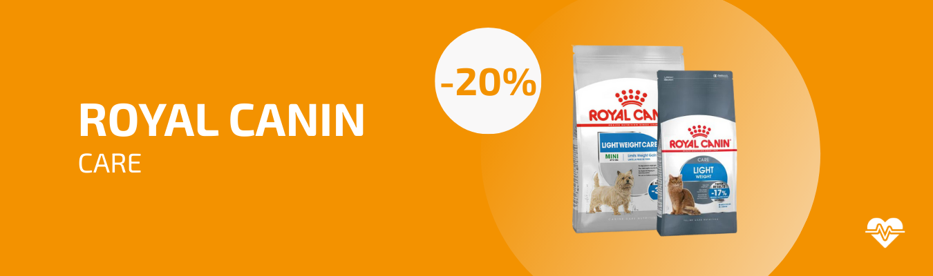 Royal Canin Care Nutrition range for dog and cats -20 %