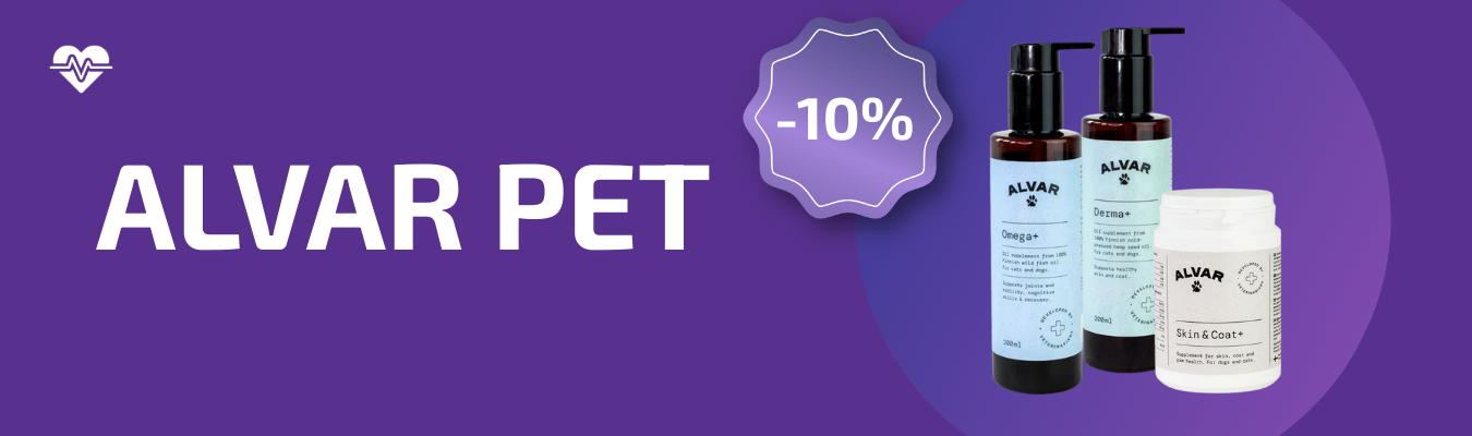 Alvar Pet supplements for skin health -10%