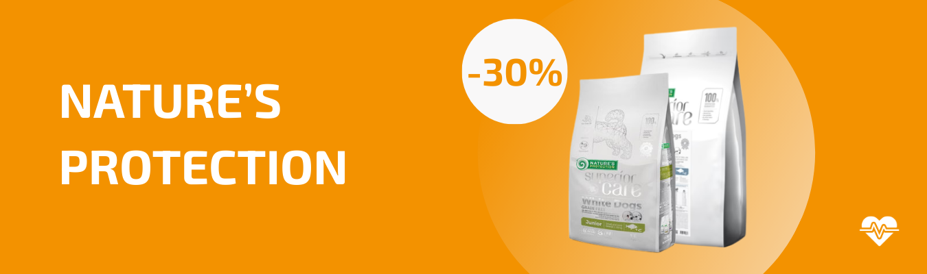 Natures Protection dry foods for dogs -30%