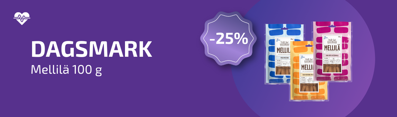 Dagsmark Mellilä 100 g Treats -25%