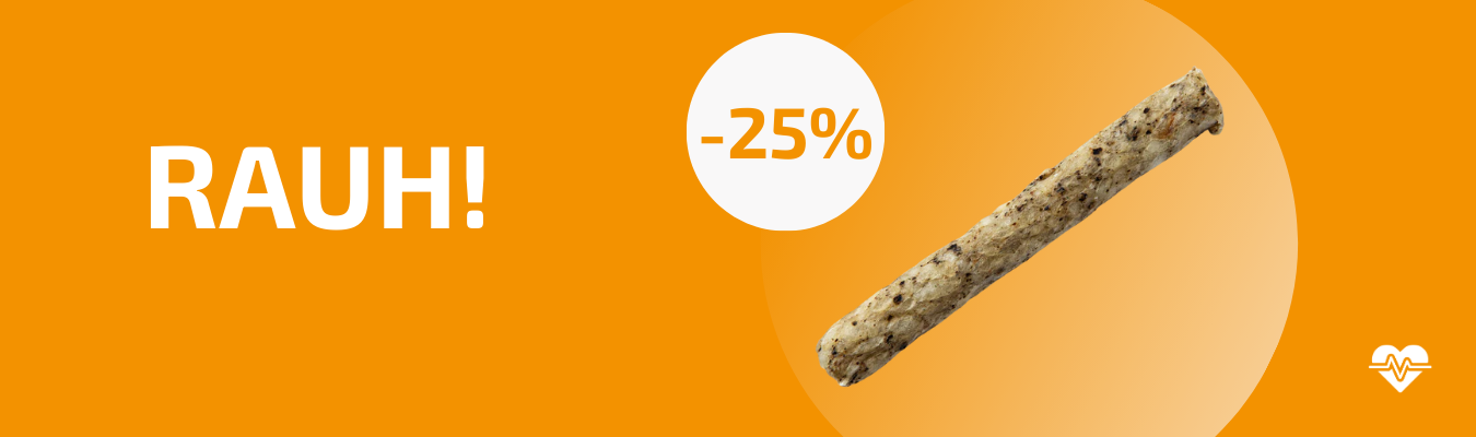 Batch offer RAUH! Beef crunchy S and M -25 %