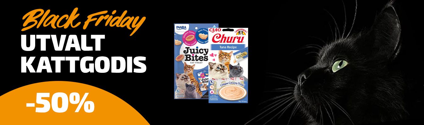 Batch of treats for cats -50%