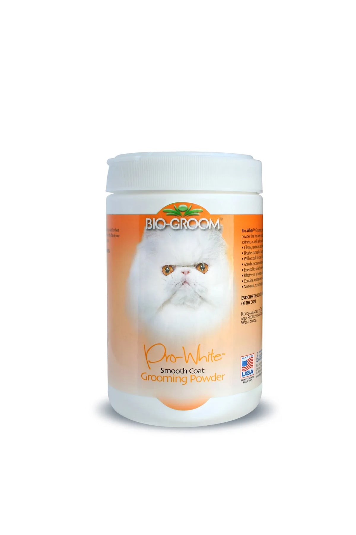 Bio-Groom Pro-White Smooth Coat Soft Coat Care Powder 170 g