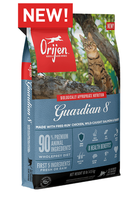 Orijen Guardian 8 torrfoder 340 g för katter