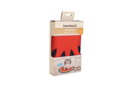 Beeztees Quick Cooler kylmatta 50 cm melon för hundar