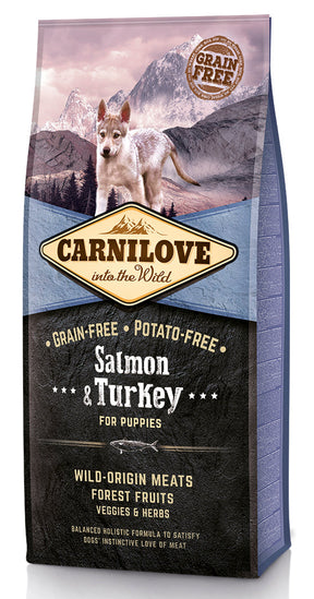 Carnilove lax och kalkon för valpar