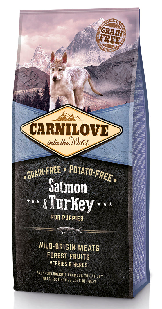 Carnilove lax och kalkon för valpar