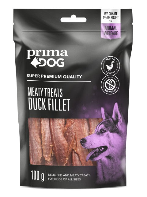 PrimaDog Ankfilé 100 g för hundar