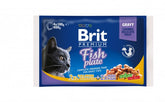 Brit Premium Fiskmultipack för katter 4 x 100 g