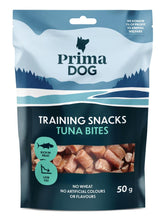 PrimaDog Training Snacks tonfiskbitar 50 g för hundar