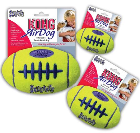 Kong AirDog Squeaker Football M
