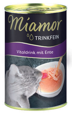 Miamor Trinkfein Vitaldrink med Anka 135 ml för katter