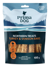 PrimaDog Northern Treats kalkon- och viltgodis 150 g för hundar