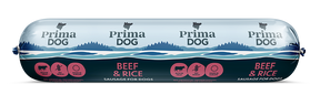 PrimaDog Nöt-ris korv för hundar 800 g