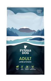 PrimaDog Lamb & Potato Torrfoder med lamm och potatis för hundar 10 kg