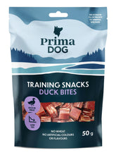 PrimaDog träningsgodis ankkabitar 50 g för hundar