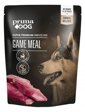 PrimaDog Viltmåltid för hundar 600 g