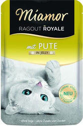 Miamor Ragout Royale i Gelé Kalkon 22 x 100 g för katter