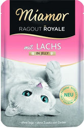 Miamor Ragout Royale i gelé lax 22 x 100 g för katter