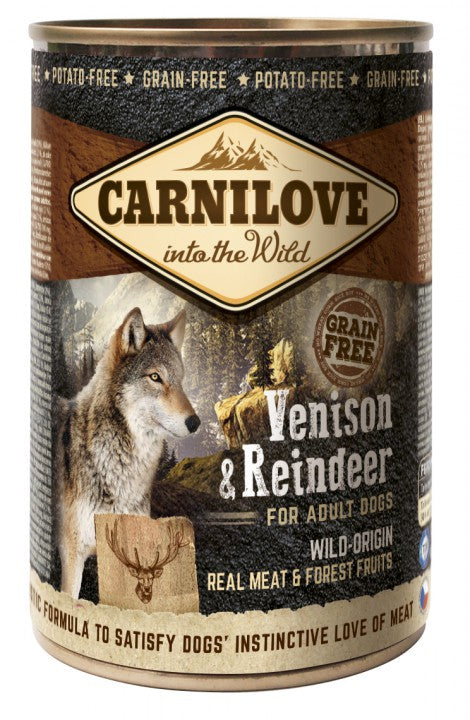 Carnilove Venison & Reindeer Wet Food 6 x 400 g
