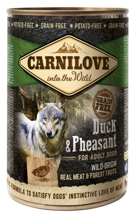 Carnilove Duck & Pheasant Wet Food 400 g
