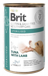 Brit Sterilised Tonfisk med Lamm 400 g för hundar