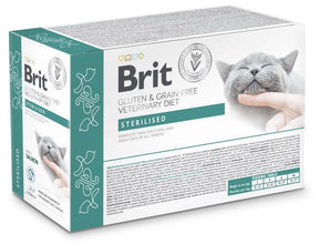 Brit Pouch Sterilised with Salmon våtfoder för katt 85 g
