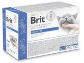 Brit Pouch Recovery med lax 12 x 85 g för katter