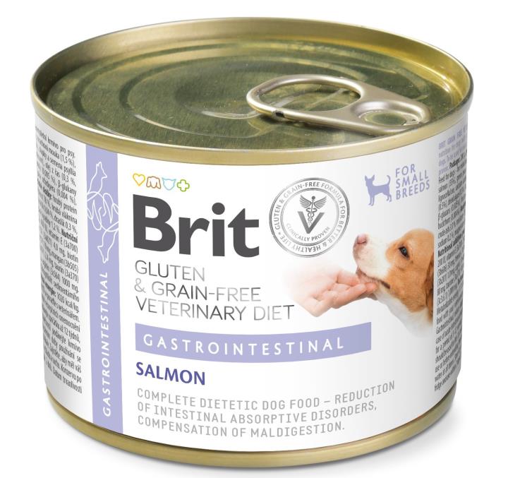 Brit Gastrointestinal salmon för hundar 6 x 200 g